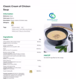 Menu Plaining & Design